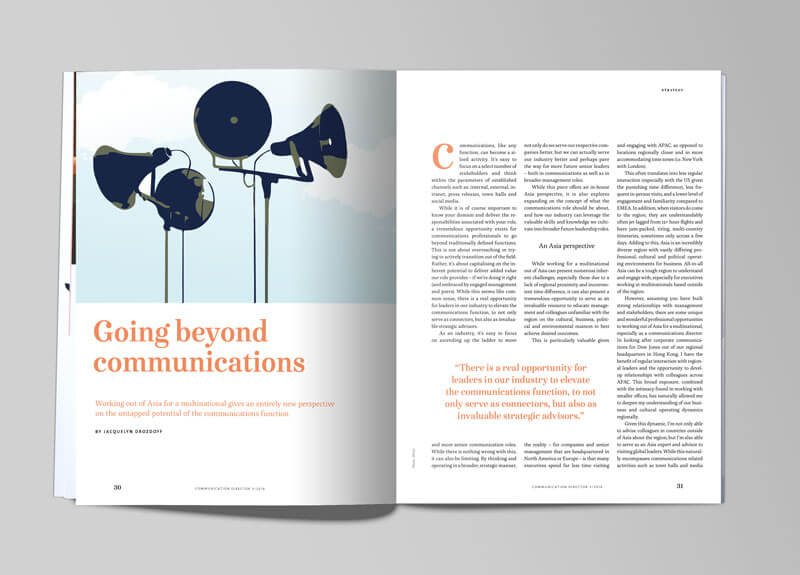 Quadriga Media Communication Director Magazine
